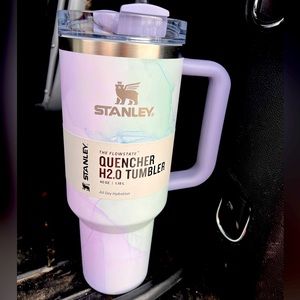 Watercolor Stanley Tulle 40oz